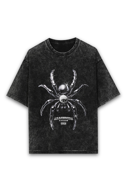 Arachnids Kingdom || Acid Washed || (Oversized Tee)